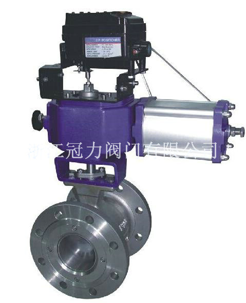 V型調節球閥的使用行業